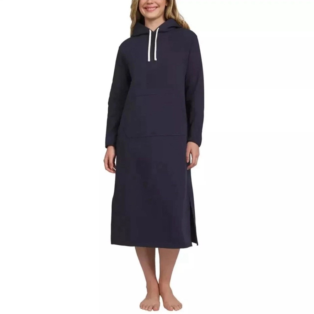 Lands' End Women's Hooded Lounger Medium